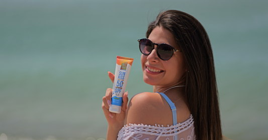 Natuurlijke zonnebrandcrème voor gezicht en lichaam SPF 50 met biologische Zilverspar