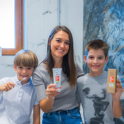 Koop 3 Ina Dent-All tandpasta's, ontvang 2 natuurlijke tandpasta's gratis