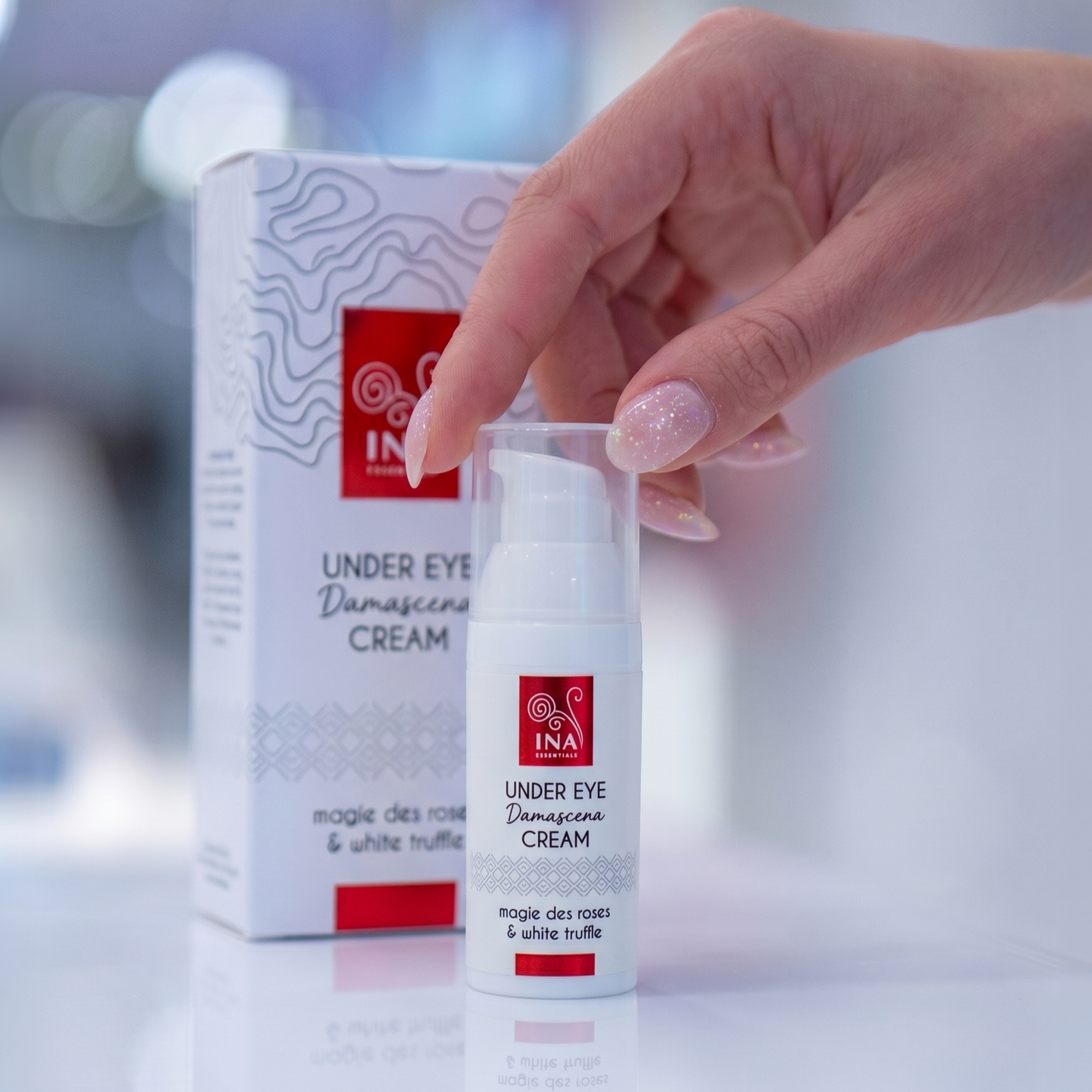 Premium Anti-Aging Oogcrème met Roos - Rose Eye Lift