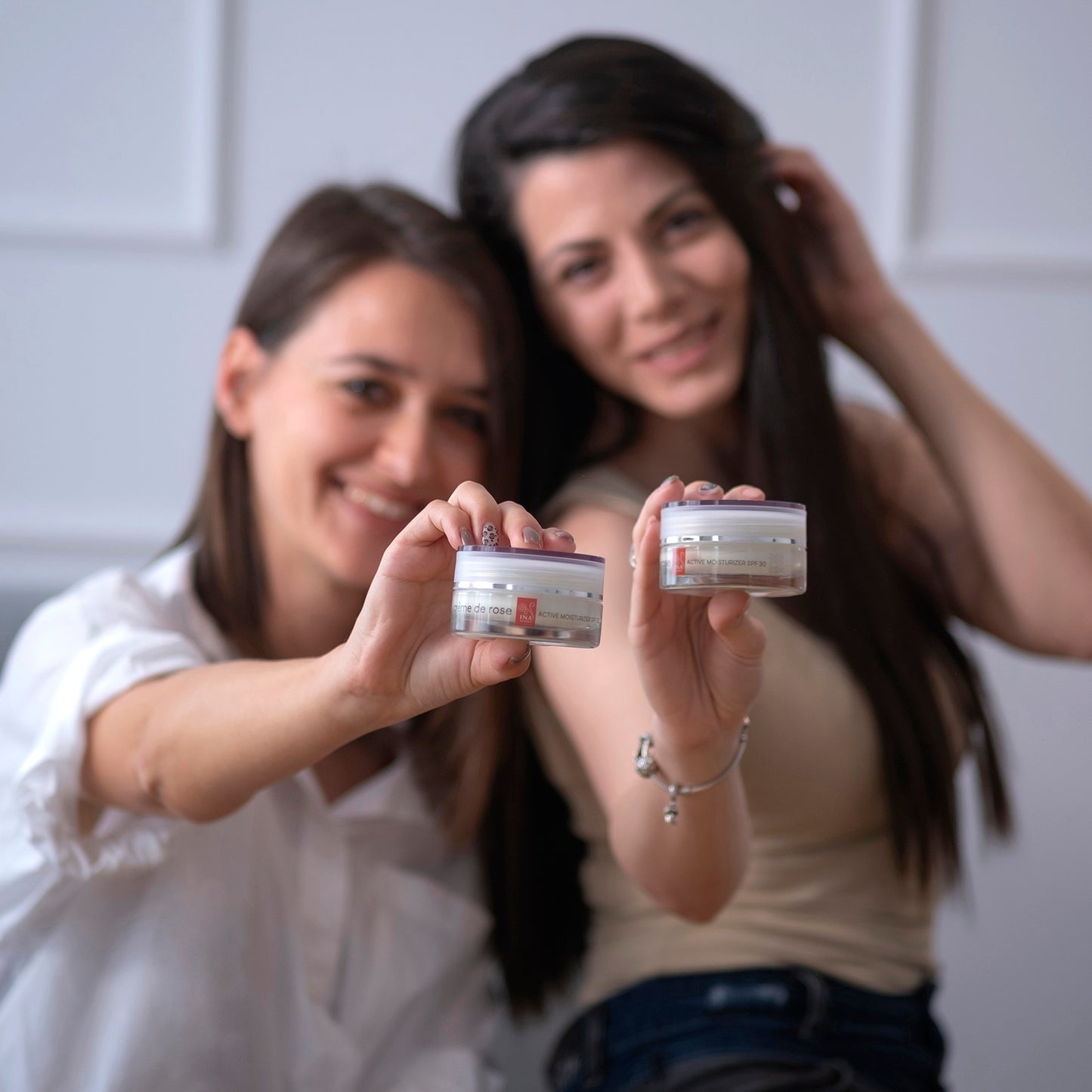 Crème de rose - Gezichtscreme met SPF30 - sterk verrijkt met Organic Rose Essential Oil