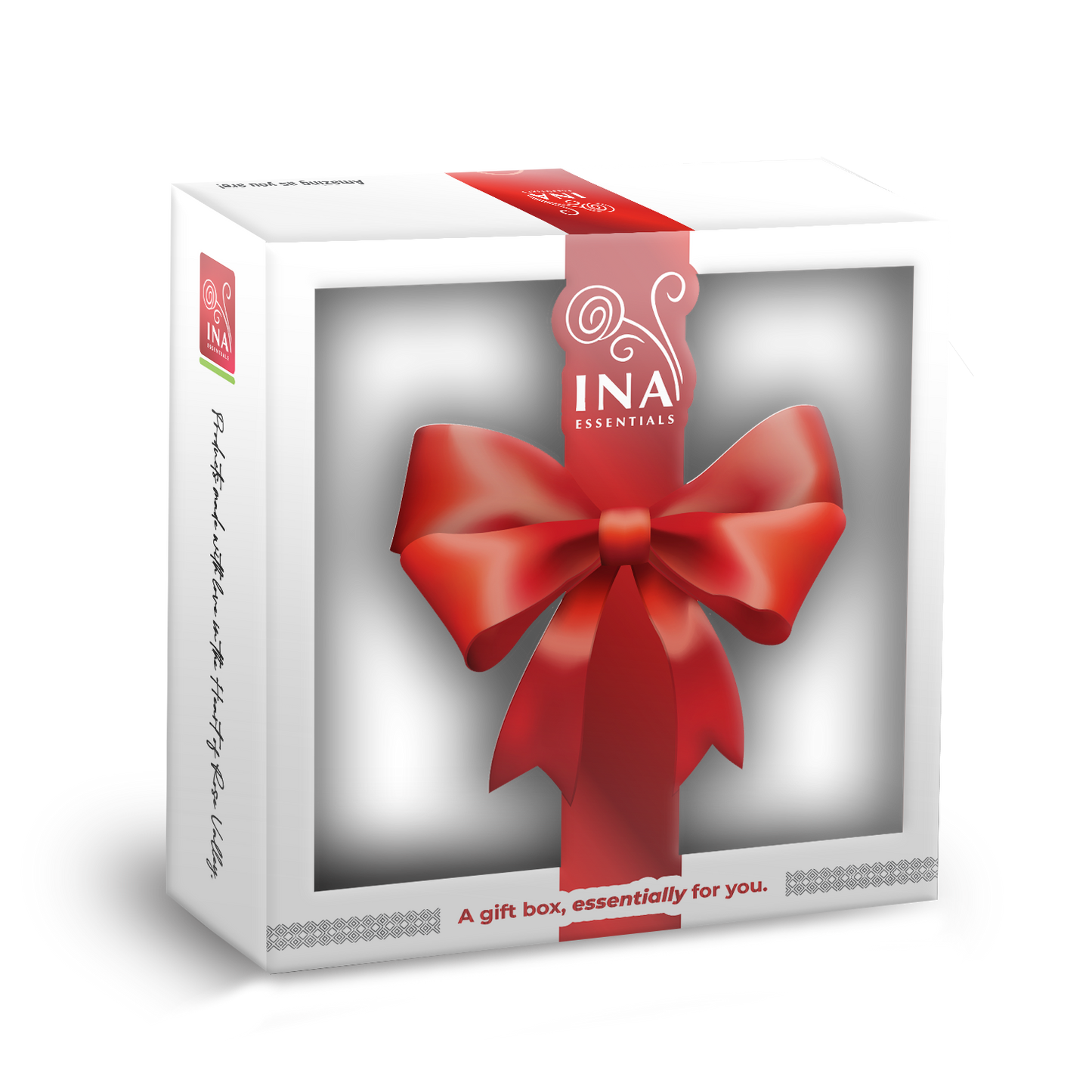 InaEssentials Geschenkdoos (17,8cm × 14,7cm × 5cm)