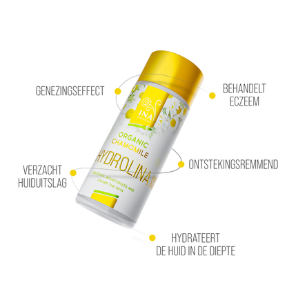 Koop 2 crèmes voor psoriasis, eczeem of een geïrriteerde huid en ontvang 1 biologische kamillewater gratis