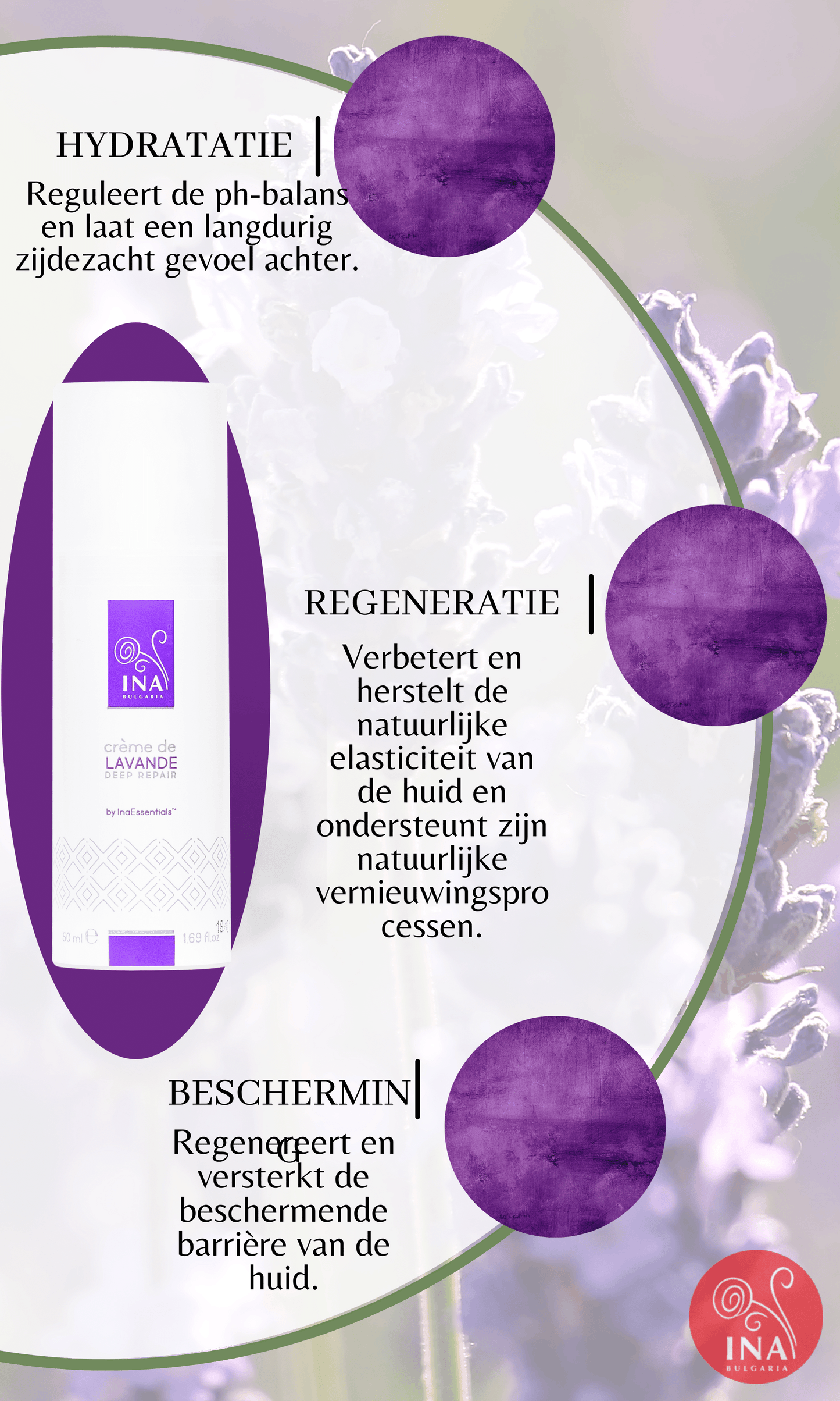 Lavender Secret - Natuurlijke handcrème voor Droge handen