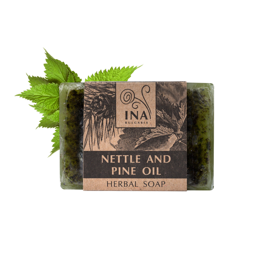 Natuurlijke kruidenzeep met Brandnetel- en Dennenolie - ontstekingsremmende werking