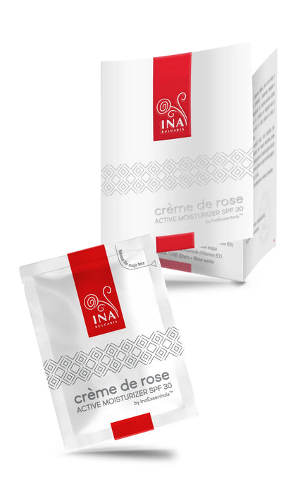 Crème de rose - Gezichtscreme met SPF30 (monster)