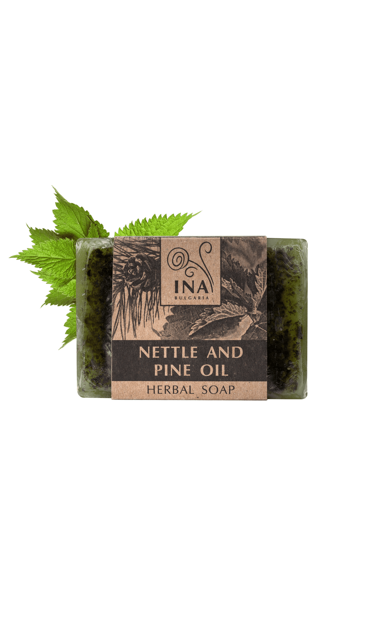 Natuurlijke kruidenzeep met Brandnetel- en Dennenolie - ontstekingsremmende werking