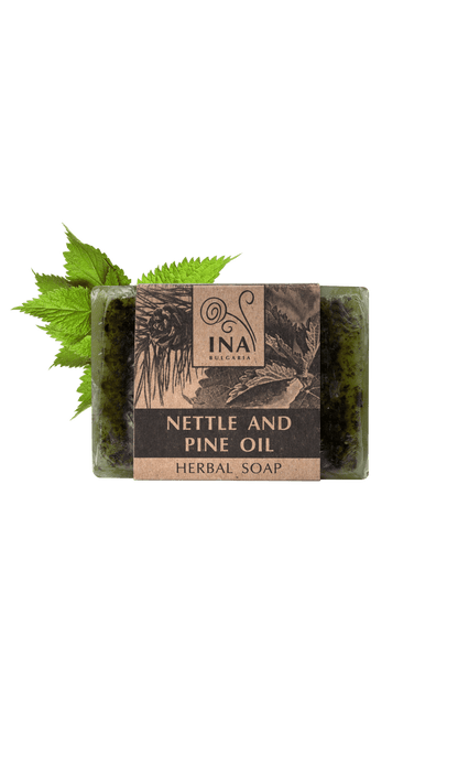 Natuurlijke kruidenzeep met Brandnetel- en Dennenolie - ontstekingsremmende werking