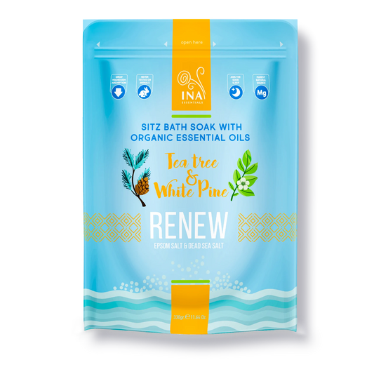 Renew - Sitz Badzout met Theeboom en Witte den voor Vermoeide benen en Nagelschimmel