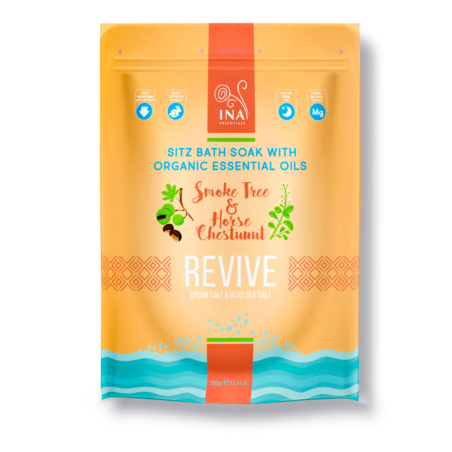 Revive - Sitz Badzout met Rookboom en Paardenkastanje voor Spataderen en Postpartum verzorging